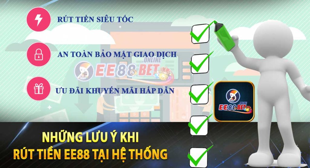 Cách rút tiền Ee88 nhanh chóng bằng các hướng dẫn cơ bản