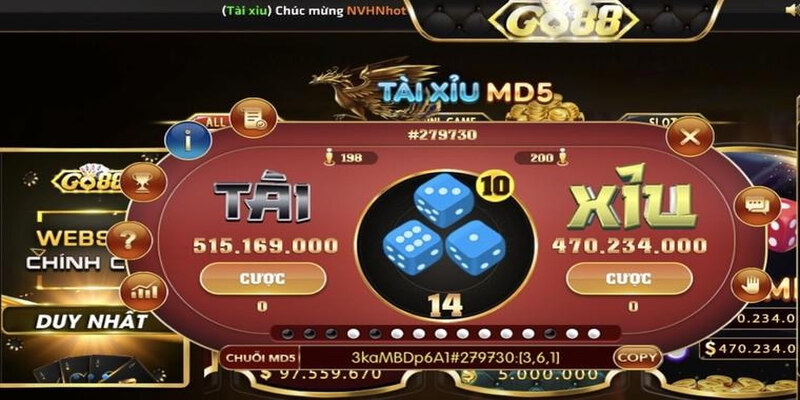 Luật chơi game tài xỉu 88