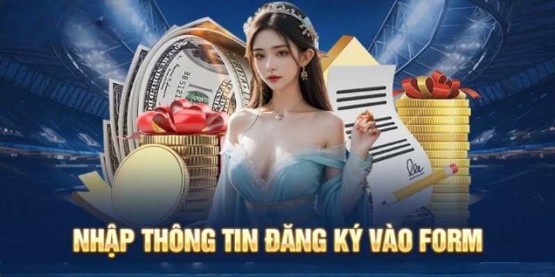 Người chơi phải nhập đầy đủ những thông tin mà Vsport yêu cầu