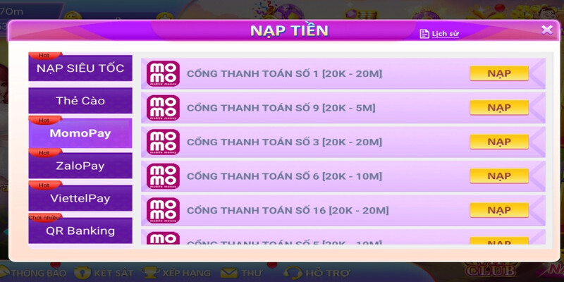 Game Bài Đổi Thưởng - Nạp Tiền Nhanh Chóng, Cá Cược An Toàn